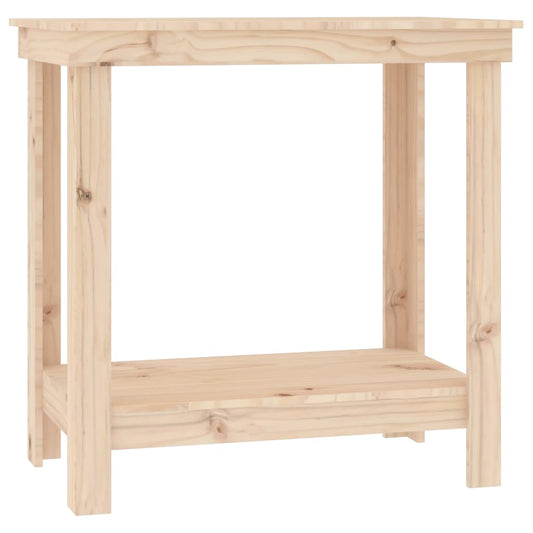 Work Bench 80x50x80 cm Solid Wood Pine Work Bench 80x50x80 cm Solid Wood Pine
