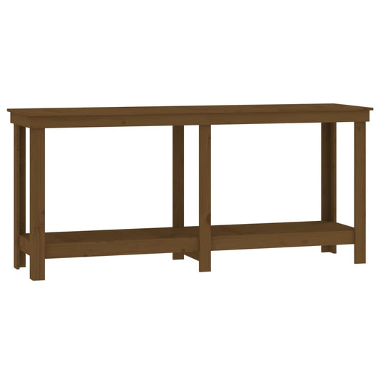 Work Bench Honey Brown 180x50x80 cm Solid Wood Pine Work Bench Honey Brown 180x50x80 cm Solid Wood Pine
