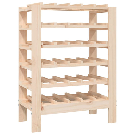 Wine Rack 61.5x30x82 cm Solid Wood Pine Wine Rack 61.5x30x82 cm Solid Wood Pine