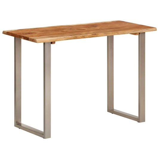 Dining Table 110x50x76 cm Solid Wood Acacia Dining Table 110x50x76 cm Solid Wood Acacia