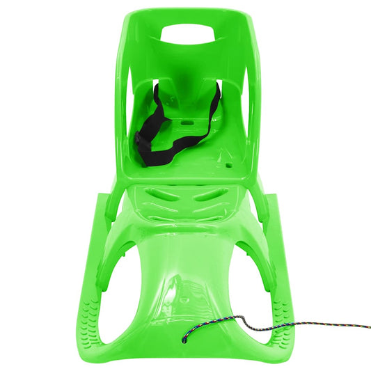 93723 vidaXL Sledge with Seat Green 102,5x40x23 cm Polypropylene 93723 vidaXL Sledge with Seat Green 102,5x40x23 cm Polypropylene