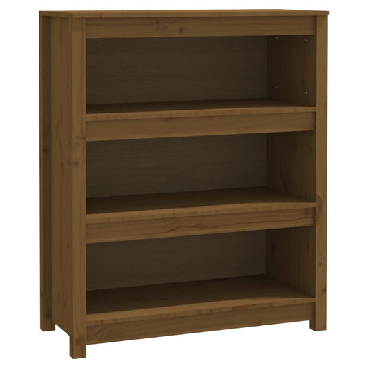 Book Cabinet Honey Brown 80x35x97 cm Solid Wood Pine Book Cabinet Honey Brown 80x35x97 cm Solid Wood Pine