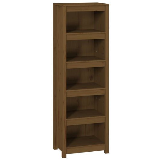 Book Cabinet Honey Brown 50x35x154 cm Solid Wood Pine Book Cabinet Honey Brown 50x35x154 cm Solid Wood Pine