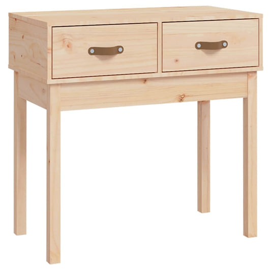 Console Table 76.5x40x75 cm Solid Wood Pine Console Table 76.5x40x75 cm Solid Wood Pine