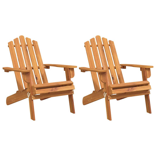 Garden Adirondack Chairs 2 pcs Solid Wood Acacia Garden Adirondack Chairs 2 pcs Solid Wood Acacia