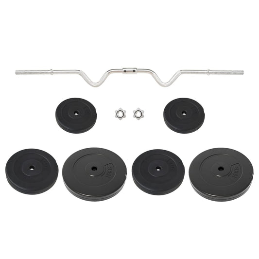 Curl Barbell with Plates 60 kg Curl Barbell with Plates 60 kg