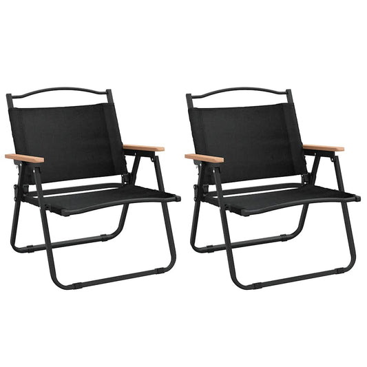 Camping Chair | Set of 2 | Black Camping Chair | Set of 2 | Black