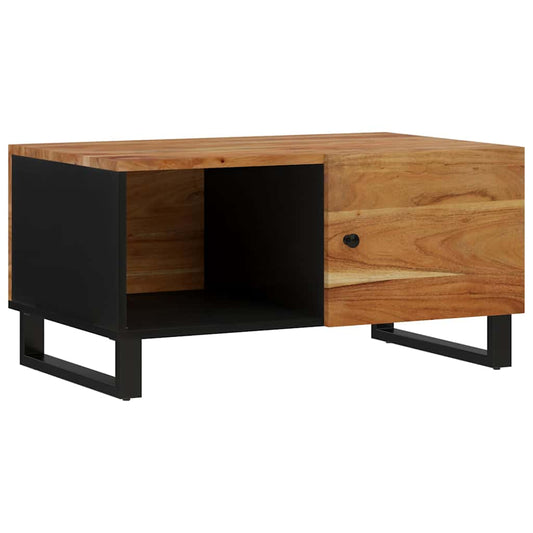 Coffee Table 80x50x40 cm Solid Wood Acacia&Engineered Wood Coffee Table 80x50x40 cm Solid Wood Acacia&Engineered Wood