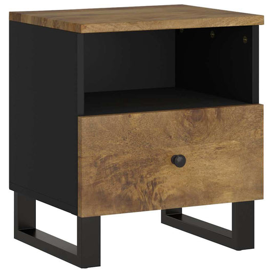 Bedside Cabinet Solid Wood Mango&Engineered Wood Bedside Cabinet Solid Wood Mango&Engineered Wood