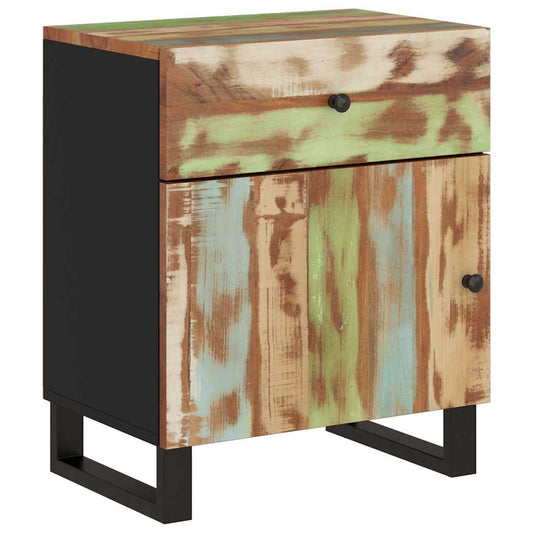 Bedside Cabinet 50x33x60cm Solid Wood Reclaimed&Engineered Wood Bedside Cabinet 50x33x60cm Solid Wood Reclaimed&Engineered Wood