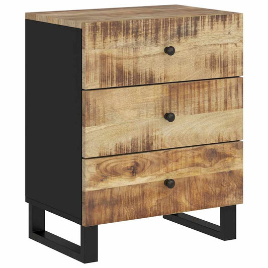 Bedside Cabinet 50x33x62 cm Solid Wood Mango&Engineered Wood Bedside Cabinet 50x33x62 cm Solid Wood Mango&Engineered Wood