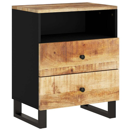Bedside Cabinet 50x33x62 cm Solid Wood Mango&Engineered Wood Bedside Cabinet 50x33x62 cm Solid Wood Mango&Engineered Wood
