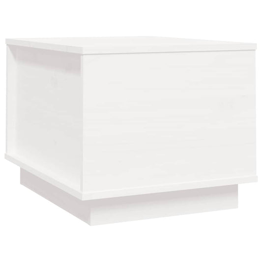 Coffee Table White 40x50x35 cm Solid Wood Pine Coffee Table White 40x50x35 cm Solid Wood Pine