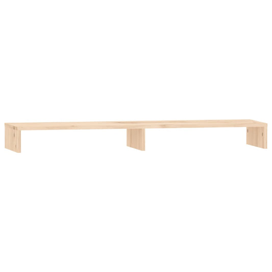 Monitor Stand 100x27x10 cm Solid Wood Pine Monitor Stand 100x27x10 cm Solid Wood Pine