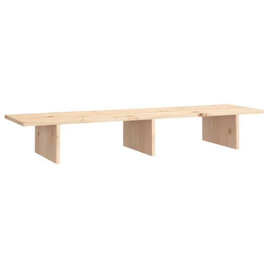Monitor Stand 100x27x15 cm Solid Wood Pine Monitor Stand 100x27x15 cm Solid Wood Pine