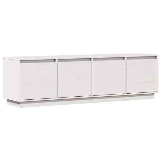 814395 vidaXL TV Cabinet White 156x37x45 cm Solid Wood Pine 814395 vidaXL TV Cabinet White 156x37x45 cm Solid Wood Pine