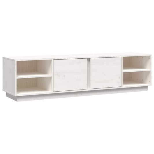 TV Cabinet White 156x40x40 cm Solid Wood Pine TV Cabinet White 156x40x40 cm Solid Wood Pine