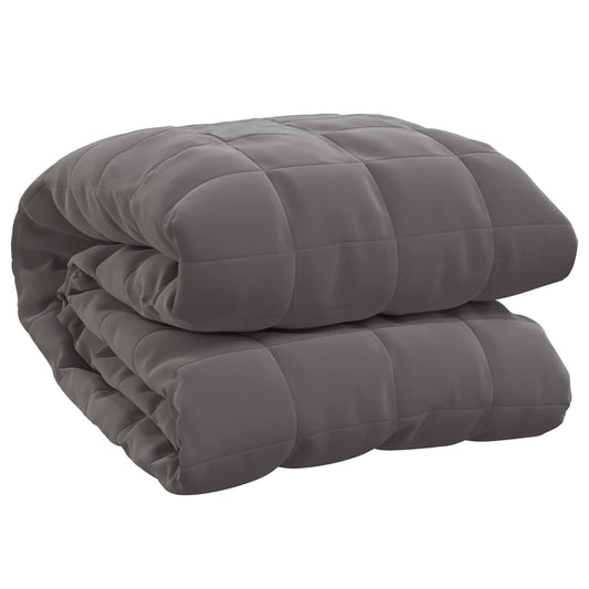Weighted Blanket Grey 200x225 cm 13 kg Fabric Weighted Blanket Grey 200x225 cm 13 kg Fabric