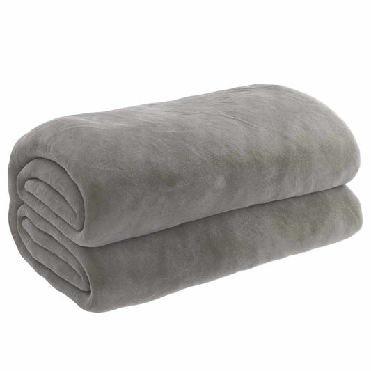 Weighted Blanket with Cover Grey 120x180 cm 9 kg Fabric Weighted Blanket with Cover Grey 120x180 cm 9 kg Fabric