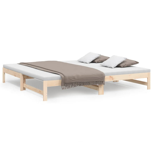 Day Bed | Natural Pine | Solid pinewood | Double Day Bed | Natural Pine | Solid pinewood | Double