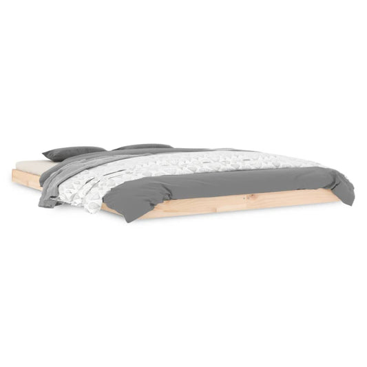 Bed Frame | Natural Wood | Solid pinewood | Double | Light Weight Bed Frame | Natural Wood | Solid pinewood | Double | Light Weight