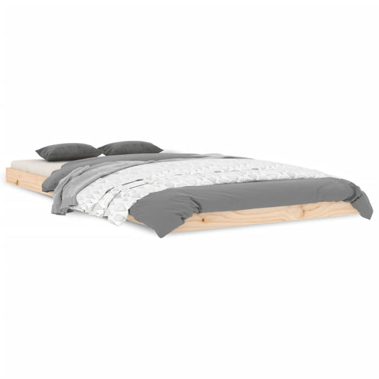 Bed Frame | Natural Pine | Solid wood, Plywood | Single Bed Frame | Natural Pine | Solid wood, Plywood | Single