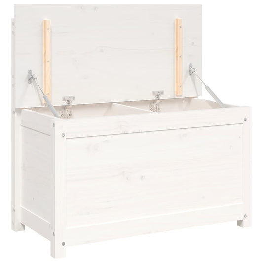 Bench White 80x41x77 cm Solid Wood Pine Bench White 80x41x77 cm Solid Wood Pine