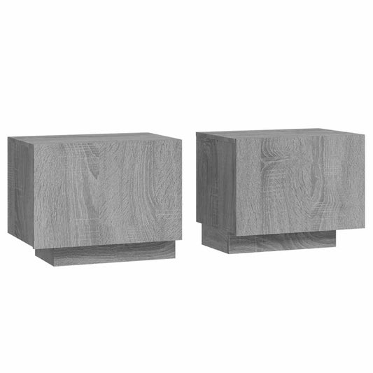 Bedside Cabinet Grey Sonoma 100x35x40 cm Engineered Wood Bedside Cabinet Grey Sonoma 100x35x40 cm Engineered Wood