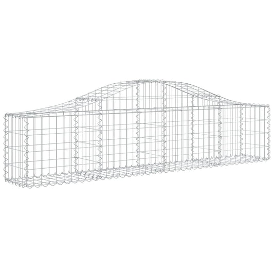 Arched Gabion Basket 200x30x40/60 cm Galvanised Iron Arched Gabion Basket 200x30x40/60 cm Galvanised Iron