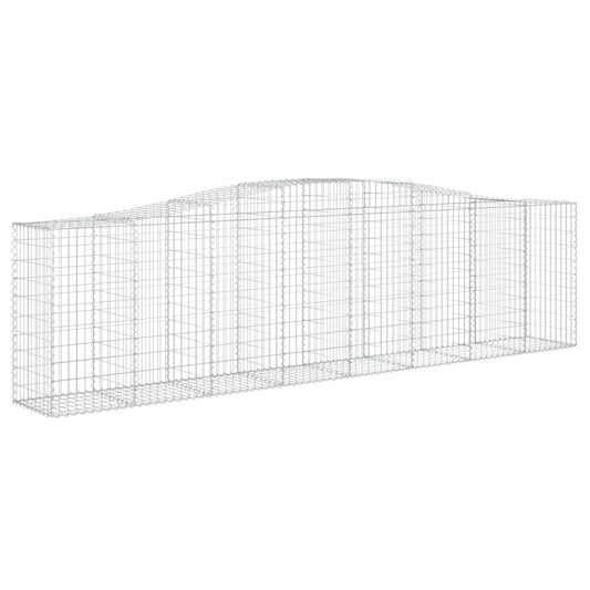 Arched Gabion Basket 400x50x100/120 cm Galvanised Iron Arched Gabion Basket 400x50x100/120 cm Galvanised Iron