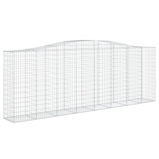 Arched Gabion Basket 400x50x140/160 cm Galvanised Iron Arched Gabion Basket 400x50x140/160 cm Galvanised Iron