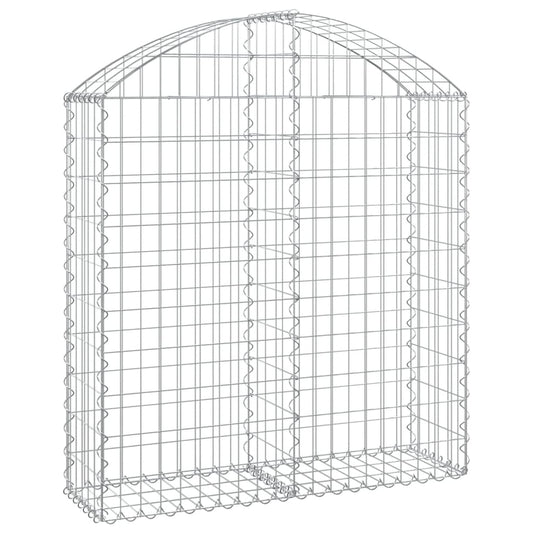 Arched Gabion Basket 100x30x100/120 cm Galvanised Iron Arched Gabion Basket 100x30x100/120 cm Galvanised Iron