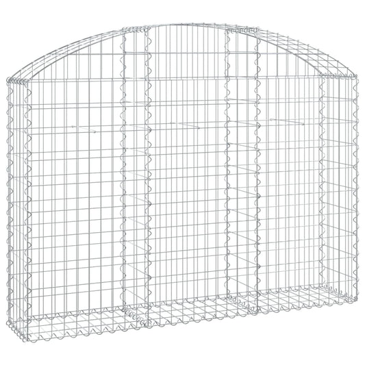 Arched Gabion Basket 150x30x100/120 cm Galvanised Iron Arched Gabion Basket 150x30x100/120 cm Galvanised Iron