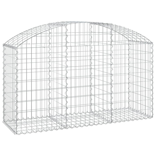 Arched Gabion Basket 150x50x80/100 cm Galvanised Iron Arched Gabion Basket 150x50x80/100 cm Galvanised Iron