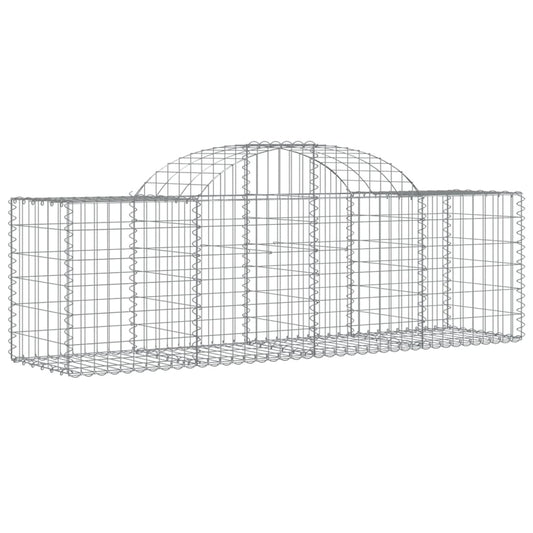 Arched Gabion Basket 200x50x60/80 cm Galvanised Iron Arched Gabion Basket 200x50x60/80 cm Galvanised Iron