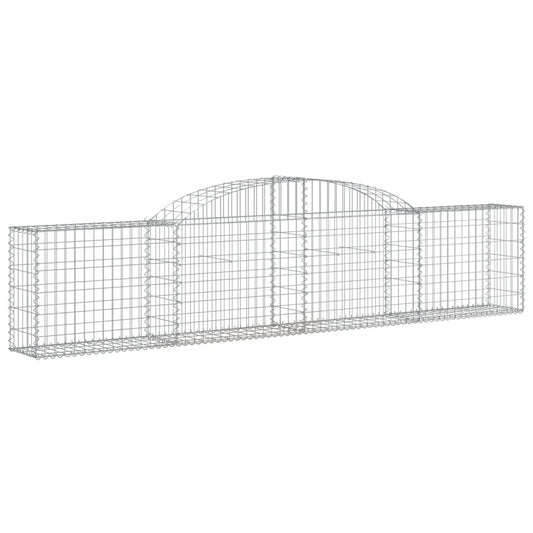 Arched Gabion Basket 300x30x60/80 cm Galvanised Iron Arched Gabion Basket 300x30x60/80 cm Galvanised Iron