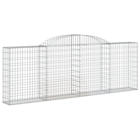 Arched Gabion Basket 300x30x100/120 cm Galvanised Iron Arched Gabion Basket 300x30x100/120 cm Galvanised Iron