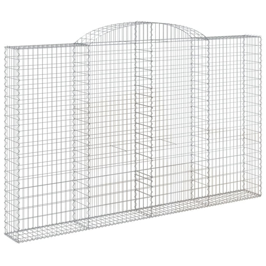 Arched Gabion Basket 300x30x180/200 cm Galvanised Iron Arched Gabion Basket 300x30x180/200 cm Galvanised Iron