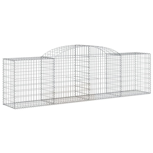 Arched Gabion Basket 300x50x80/100 cm Galvanised Iron Arched Gabion Basket 300x50x80/100 cm Galvanised Iron
