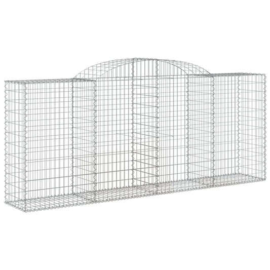 Arched Gabion Basket 300x50x120/140 cm Galvanised Iron Arched Gabion Basket 300x50x120/140 cm Galvanised Iron