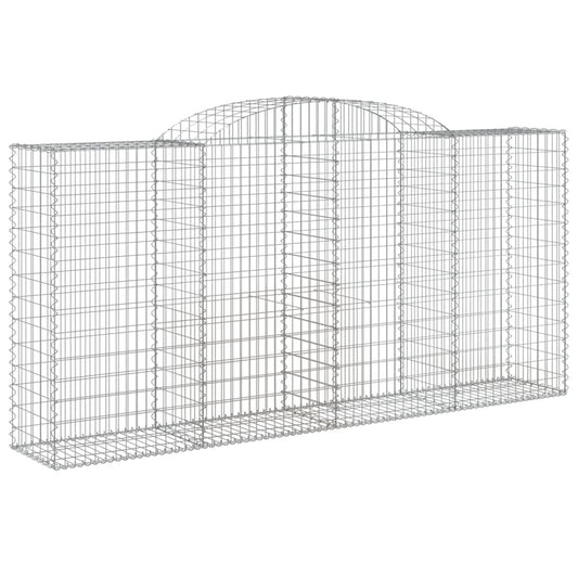 Arched Gabion Basket 300x50x140/160 cm Galvanised Iron Arched Gabion Basket 300x50x140/160 cm Galvanised Iron