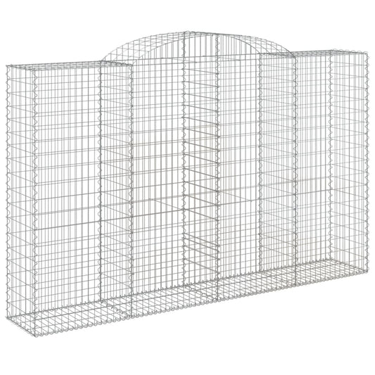 Arched Gabion Basket 300x50x180/200 cm Galvanised Iron Arched Gabion Basket 300x50x180/200 cm Galvanised Iron