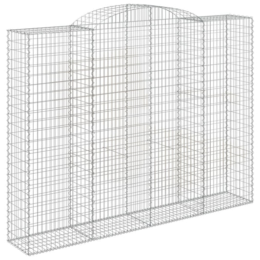 Arched Gabion Basket 300x50x220/240 cm Galvanised Iron Arched Gabion Basket 300x50x220/240 cm Galvanised Iron