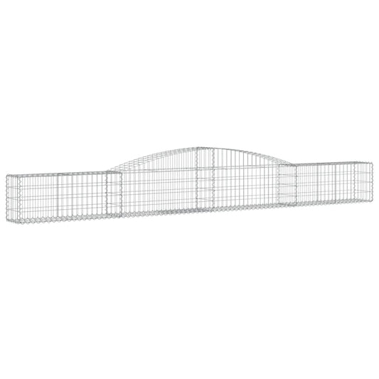 Arched Gabion Basket 400x30x40/60 cm Galvanised Iron Arched Gabion Basket 400x30x40/60 cm Galvanised Iron