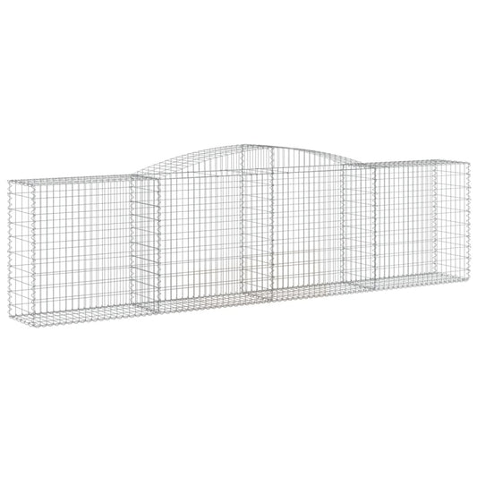 Arched Gabion Basket 400x50x100/120 cm Galvanised Iron Arched Gabion Basket 400x50x100/120 cm Galvanised Iron