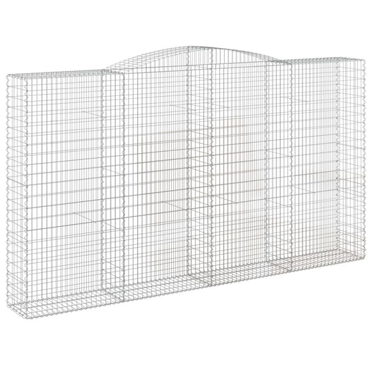 Arched Gabion Basket 400x50x220/240 cm Galvanised Iron Arched Gabion Basket 400x50x220/240 cm Galvanised Iron