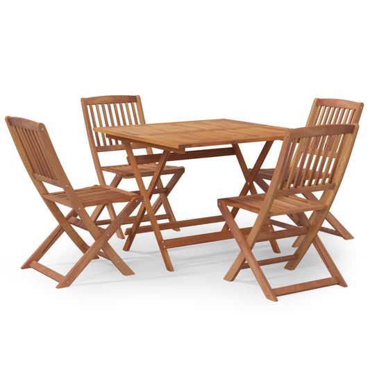 5 Piece Garden Dining Set Solid Wood Acacia 5 Piece Garden Dining Set Solid Wood Acacia