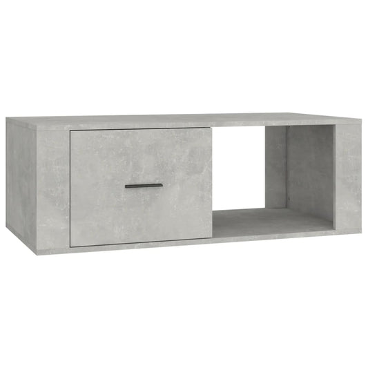 Coffee Table Concrete Grey 100x50.5x35 cm Engineered Wood Coffee Table Concrete Grey 100x50.5x35 cm Engineered Wood
