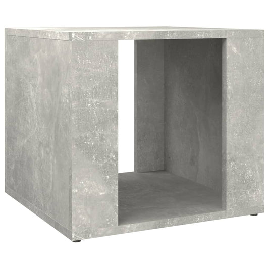 Bedside Table Concrete Grey 41x40x36 cm Engineered Wood Bedside Table Concrete Grey 41x40x36 cm Engineered Wood