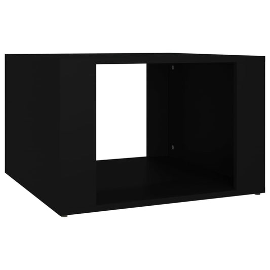 Bedside Table Black 57x55x36 cm Engineered Wood Bedside Table Black 57x55x36 cm Engineered Wood